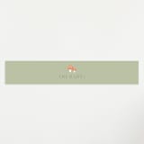 "Woodland" - Baby Shower Belly Bands in Greige by Itsy Belle Studio - Front