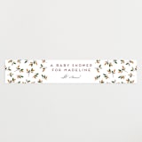 "Sweet Pair" - Baby Shower Belly Bands in Clay by Erica Krystek - Front