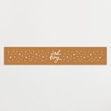 "Toys" - Baby Shower Belly Bands in Powder Blue by JeAnna Casper - Front
