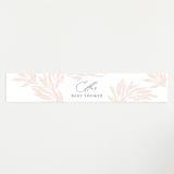 "Charmed" - Baby Shower Belly Bands in Blush by Nicoletta Savod - Front