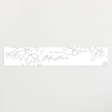 "Enchant" - Baby Shower Belly Bands in Lead by Nicoletta Savod - Front