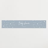 "Baby It's Cold Outside" - Baby Shower Belly Bands in Snow by Maja Cunningham - Front