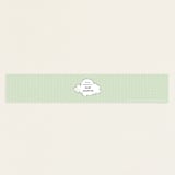 "Disney's Winnie the Pooh in the Wood" - Baby Shower Belly Bands in Sky by Becky Nimoy - Front