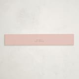"Disney's Pooh and Piglet" - Baby Shower Belly Bands in Blush by Katherine Moynagh - Front
