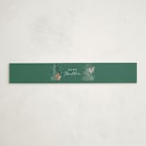 "Winter Wonderland" - Baby Shower Belly Bands in Sky by Jennifer Wick - Front