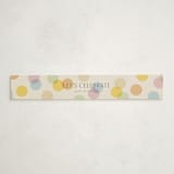 "Layers" - Baby Shower Belly Bands in Pastel by Ellen Schlegelmilch - Front