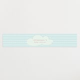 "Disney's Baby Dumbo" - Baby Shower Belly Bands in Baby Blue by Kanika Mathur - Front