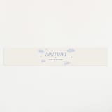 "Fly With Me" - Baby Shower Belly Bands in Sky by Vera Lim - Front