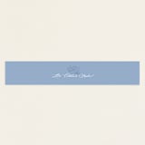 "Parisian Garden" - Baby Shower Belly Bands in Sky by Kristen Smith - Front