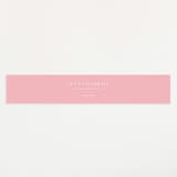 "Swan Song" - Baby Shower Belly Bands in Sherbet by Carolyn Kach - Front