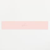 "Woodland Beginnings" - Baby Shower Belly Bands in Watermelon by Jennifer Wick - Front