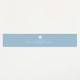 "Berry Sweet" - Baby Shower Belly Bands in Blueberry by Hudson meet Rose - Front