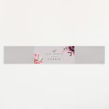 "Blooms" - Baby Shower Belly Bands in Rose by Lori Wemple - Front