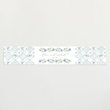 "Wildflower Ribbon" - Baby Shower Belly Bands in Cotswolds by Jackie Crawford - Front