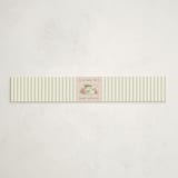"A Baby Is Brewing" - Baby Shower Belly Bands in Framboise by Jamie Alexander - Front