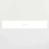 "Simply Classic" - Baby Shower Belly Bands in Sky by Melinda Denison - Front