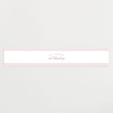 "Sweet scallop" - Baby Shower Belly Bands in Ballerina by Lea Delaveris - Front
