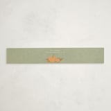 "Little Pumpkin" - Baby Shower Belly Bands in Latte by Creo Study - Front