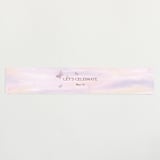 "Fabled" - Baby Shower Belly Bands in Blush by Jelena Vuletic - Front