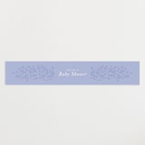 "Love Birds" - Baby Shower Belly Bands in Porcelain by Rebecca Smith - Front