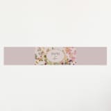 "floral jewels" - Baby Shower Belly Bands in Wild Berry by Lori Wemple - Front