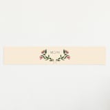 "Gilded Tapestry" - Baby Shower Belly Bands in Midnight Garden by Simona Camp - Front