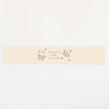 "Gilded Butterfly Garden" - Baby Shower Belly Bands in Ivory by Simona Camp - Front