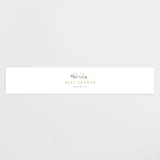 "Ribbonly Frame" - Baby Shower Belly Bands in Butter by Itsy Belle Studio - Front