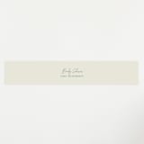 "Winter Cottage" - Baby Shower Belly Bands in Mint by Elly - Front