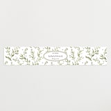 "Aveline" - Baby Shower Belly Bands in Diamond by Kate Ahn - Front