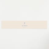 "Classic Start" - Baby Shower Belly Bands in Powder Blue by Carolyn MacLaren - Front