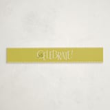 "Bright Star" - Baby Shower Belly Bands in Skylight by Laura Hankins - Front