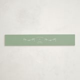 "Woodland Party" - Baby Shower Belly Bands in Bluebird by Julie Murray - Front