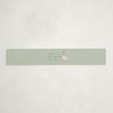 "Story Book Frame" - Baby Shower Belly Bands in Sage by Kristen Smith - Front