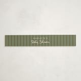 "Toys and Joy" - Baby Shower Belly Bands in Peppermint by Creo Study - Front