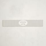"boujee" - Baby Shower Belly Bands in Blueberry by Benita Crandall - Front