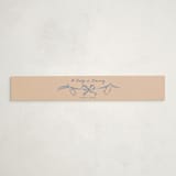 "Bottles and Brews" - Baby Shower Belly Bands in Periwinkle by Jamie Alexander - Front