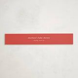 "My Lobster" - Baby Shower Belly Bands in Denim by Wendy Taylor - Front