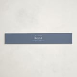 "Little Goose" - Baby Shower Belly Bands in Bluebell by Hudson meet Rose - Front
