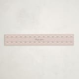 "Petal & Pram" - Baby Shower Belly Bands in Antique Blush by Ana de Sousa - Front