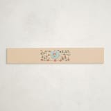 "Disney's Cinderella Pumpkin Patch" - Baby Shower Belly Bands in Peach by Becky Nimoy - Front