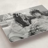 "Extra Cheer" - Holiday Birth Announcement Cards in Snow by fatfatin - Detail