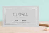 "Limone" - Business Cards in Powder by chocomocacino - Front