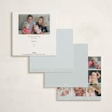 "Our Little Prince" - Baptism and Christening Invitations in Argonaut by Katie Beth Owens - Back of Card Options