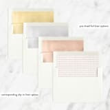 "cross" - Baptism and Christening Invitations in Blush by Morgan Kendall - Envelope Liner Options