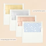 "Woodland Meadow" - Baptism and Christening Invitations in Periwinkle by Angela Thompson - Envelope Liner Options