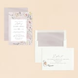 "Primavera" - Baptism and Christening Invitations in Peony by Nicoletta Savod - Assembled
