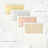 "Geometric Cross" - Baptism and Christening Invitations in Serene by Pati Cascino - Envelope Liner Options