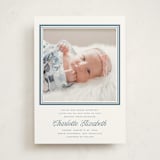 "Lauren" - Baptism and Christening Invitations in Carolina by Blustery August - Front