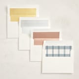 "Lauren" - Baptism and Christening Invitations in Carolina by Blustery August - Envelope Liner Options